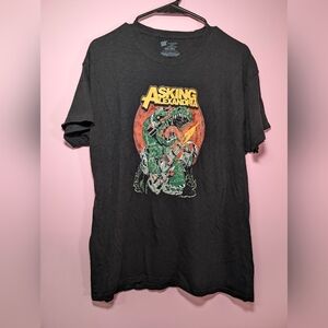 Asking Alexandria Dinosaur Band T-Shirt